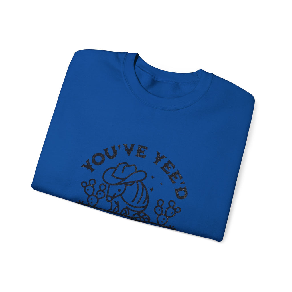 Crewneck Sweatshirt - "You've Yeed Your Last Haw" Cowboy Horse Graphic