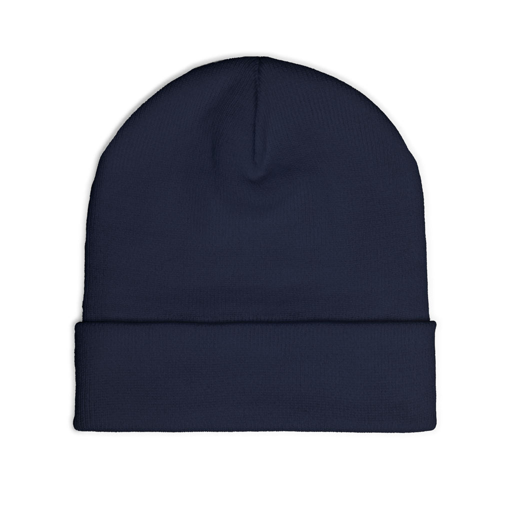 Dad Embroidered Knit Beanie – Cozy Winter Hat for Fathers, Gift for Dad